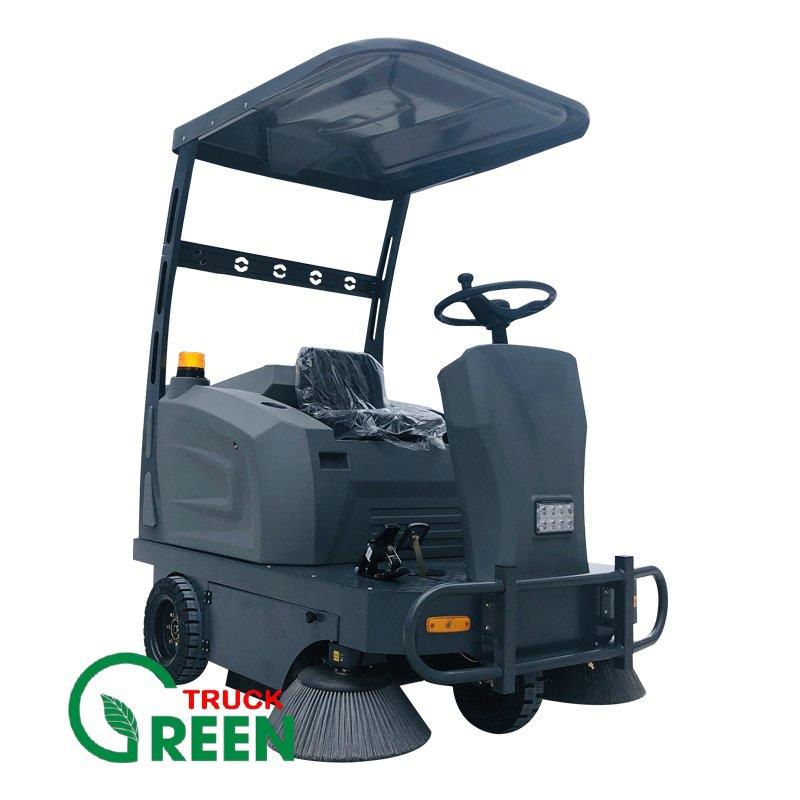 Xe quét nhà xưởng GR.BY-S15 - Máy quét rác  Greentruck  - Industrial Road Sweeper Machine Mini Street Sweeper